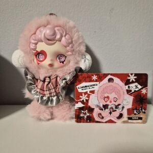 POP MART x SKULLPANDA- Winter Symphony Series Blindbox Plush Pendant - Rhapsody